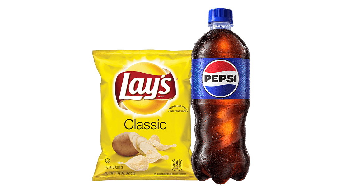 Bottled Soda & Chips Combo