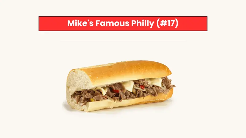 Mike's Famous Philly (#17)