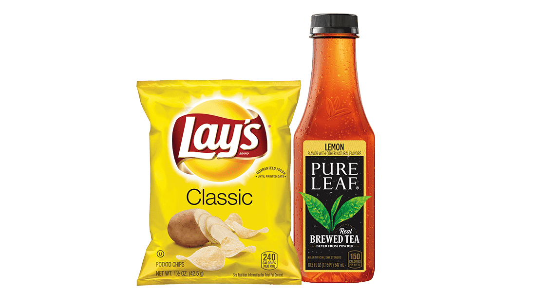 Pureleaf Tea & Chips Combo